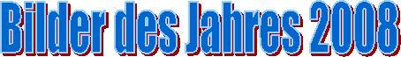 Bilder des Jahres 2008